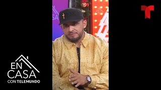 Juan Rivera reacciona a la indirecta de ChiquisRivera  En Casa con Telemundo [upl. by Ronoh]