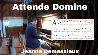 Attende Domine  Jeanne Demessieux [upl. by Tymes]