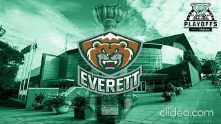 Everett Silvertips 2024 WHL Playoffs Goal Horn [upl. by Nudd203]