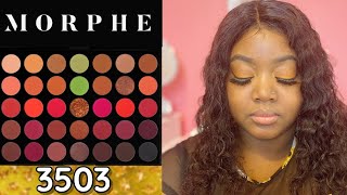 MORPHE 3503 FIERCE PALETTE  TUTORIAL  REVIEW [upl. by Mailliwnhoj]