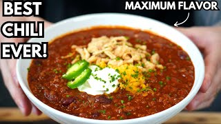 The Only Chili Recipe You Need This Comfort Food Season [upl. by Parrisch]