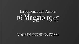 La Sapienza DellAmore 16 Maggio 1947 © Opera Mater Dei ASMD [upl. by Attela]