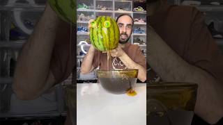 Watermelon Coffee 🍉 ☕️ food asmreating coffee asmr foodasmr [upl. by Enohpets]