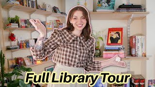 The Ultimate Bookshelf Tour Full of Recommendations and tips [upl. by Wilhide]