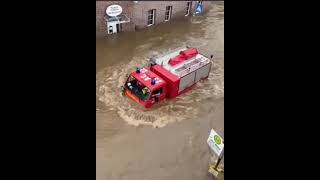 UNWETTER in Aachen StolbergVicht  Flood in Aachen Germany [upl. by Glenn]