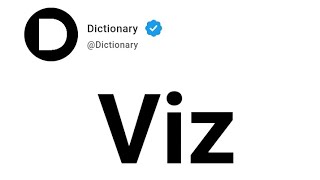 Viz Meaning In English [upl. by Lecroy]