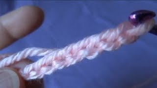 Crochet for beginners  How to Chain Stitch [upl. by Mauldon257]