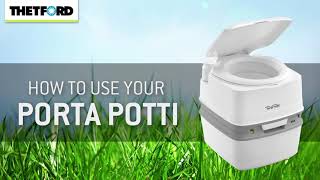 How to use your Thetford Porta Potti [upl. by Edward628]