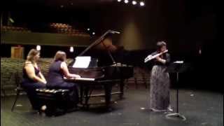 Sverre Jordan Sonatina Op 61 Nicole Esposito flute [upl. by Susejedesoj]