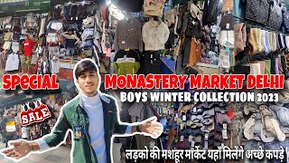 Monastery Market Boys Winter Collection 2023  Monastery Market DelhiMonastery Market kashmere gate [upl. by Anhaj]