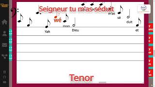 Seigneur tu mas séduit  JFM  Tenor [upl. by Franza56]