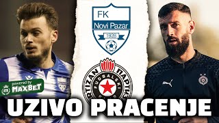 UZIVO  NOVI PAZAR vs PARTIZAN [upl. by Heyer]