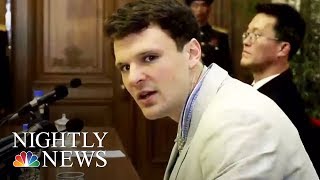 American Otto Warmbier Dies After Being Released By North Korea  NBC Nightly News [upl. by Odarbil]