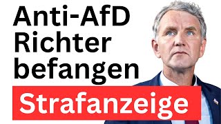 AfDThüringen stellt Strafanzeige Befangenheit bei Verfassungsrichtern [upl. by Adai]