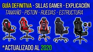 ⛔ NO COMPRES UNA SILLA GAMER SIN VER ESTE VIDEO GUÍA DE SILLAS GAMER DEFINITIVA 2020 [upl. by Korie]