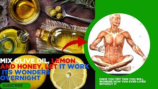 Mix Olive Oil Lemon amp Honey Let It Work Wonders Overnight [upl. by Ethan]