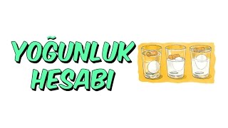 YOGUNLUK HESABI  8SINIF [upl. by Enilrahc]