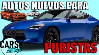 10 AUTOS NUEVOS PARA PURISTAS CarsLatino [upl. by Rina]