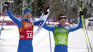 Sotshi 2014 miesten parisprinttifinaalin loppuhetket radiossa [upl. by Wanfried164]