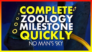 NMS Zoology Milestone  Insanely Easy  No Mans Sky Origins 2020 [upl. by Zaneta]