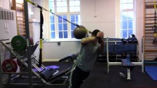 TRX Anti rotationlateral flexion press [upl. by Ailuy]