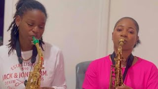 Gramps Morgan  People Like You Saxophone Duet Cover by andrenemusic amp truofcl 🎷🎷💕 [upl. by Armil]