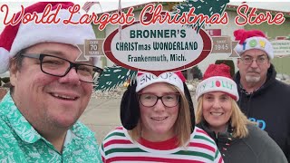 Bronners Worlds Largest Christmas Store Frankenmuth Michigan Complete Walkthrough  Wonderland [upl. by Howland826]