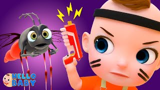 I Hate Mosquitoes  Mosquito Song  More Nursery Rhymes amp Kids Songs  Hello Baby [upl. by Kath380]