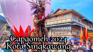 Part1  Cap Go meh 2024 Kota Singkawang Toa Pekong Pusat Kota Singkawang [upl. by Peonir]