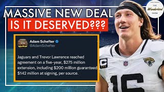 Trevor Lawrence inks MASSIVE new deal and i love how nobody is saying he doesnt deserve it 1048 [upl. by Beitz41]