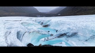 Marcher sur le glacier des Ecoulaies [upl. by Leone]