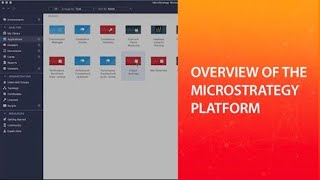 The MicroStrategy Enterprise Analytics Platform [upl. by Siuluj]