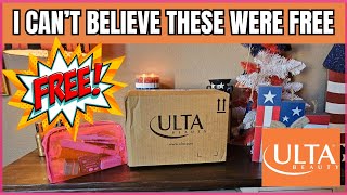 ULTA HAUL PLUS THESE WERE FREE ulta ultahaul [upl. by Edmonds]