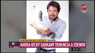 Saavedra Ahora Ricky Sarkany denuncia a Edenor [upl. by Adnofal]