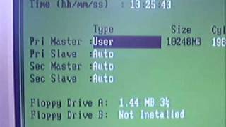 Hard drive check in the BIOS [upl. by Natica395]