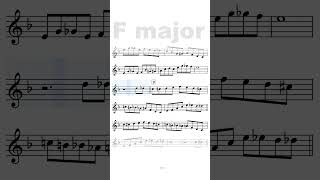 Approaching the Major Bebop scale jazz bebop saxophone [upl. by Rosner360]