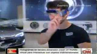 Con estos lentes podrás manipular hologramas en 3D [upl. by Sidoon871]