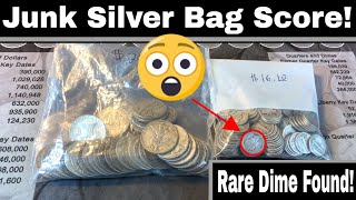 Local Coin Shop LCS Junk Silver Hunt  Rare Dime Found [upl. by Tonie880]