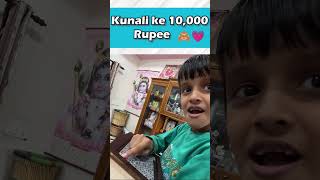 Kunali Ke 10000 🤑😱 saurabh joshi blog 🤣🤭 Sourav Joshi Vlogs  Piyush Joshi Vlogs shorts [upl. by Telrats]