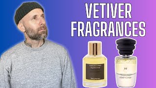 The TOP Vetiver Fragrances  My FAVORITE Vetiver Scents [upl. by Yrokcaz]