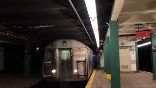 NYC Subway Inwood  207th St Bound R32 A Train  HoytSchermerhorn Sts [upl. by Alberic]