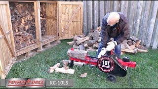 Power Force Log Splitter [upl. by Ahsikin903]