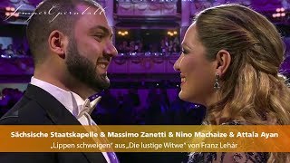 Nino Machaidze amp Liparit Avetisyan quotLippen schweigenquot  Semperopernball 2019  MDR [upl. by Burk]