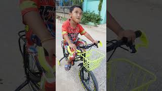 Somnang getting a new bike​​ and play with Oun Meas [upl. by Natalee]