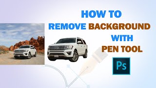 How To Remove Background With Pen Tool By Photoshop 2024 [upl. by Rodolphe167]