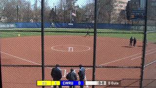 CWRU Softball vs Emory Game 2 [upl. by Enilec]