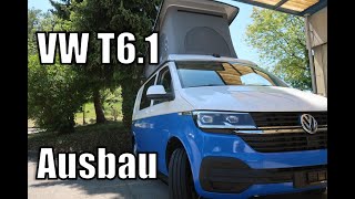 VW T61 der professionelle Camper Ausbau [upl. by Nollie332]