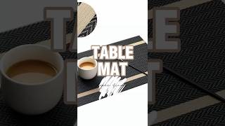 TABLE MAT tablemat mat placemat budol shorts youtubeshorts [upl. by Micky318]