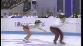 Ina amp Dungjen USA  1994 Lillehammer Figure Skating Pairs Free Skate [upl. by Enylorac614]