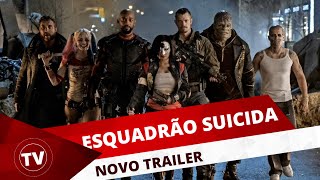 NOVO TRAILER DO ESQUADRÃO SUICIDA [upl. by Quinta]